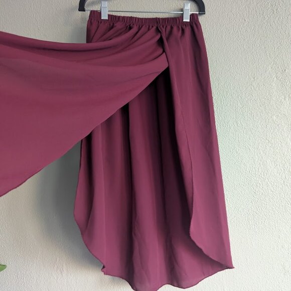 Artistic Dance Designs Soaring Costume – 3 Piece – Rose/Wine – XSA - Picture 7 of 12